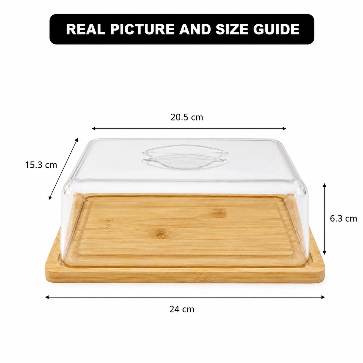 Cake Server with Acrylic Cover