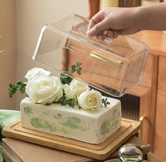 Cake Server with Acrylic Cover