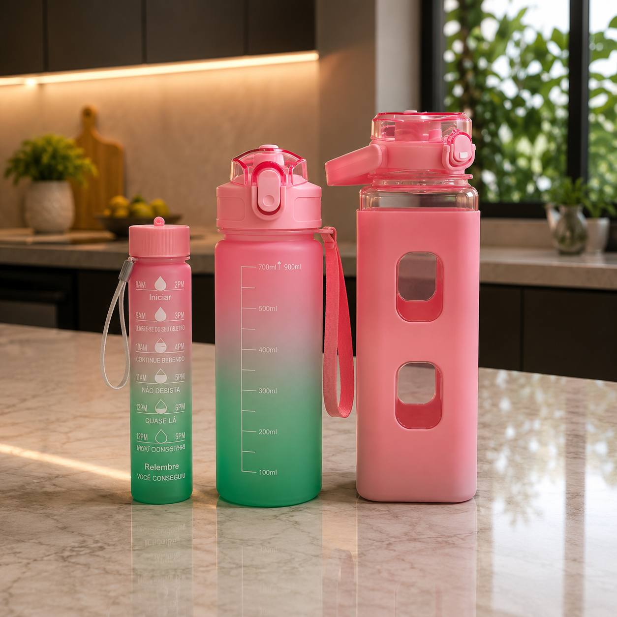 Daily Hydration 3-Pcs Bottle Set