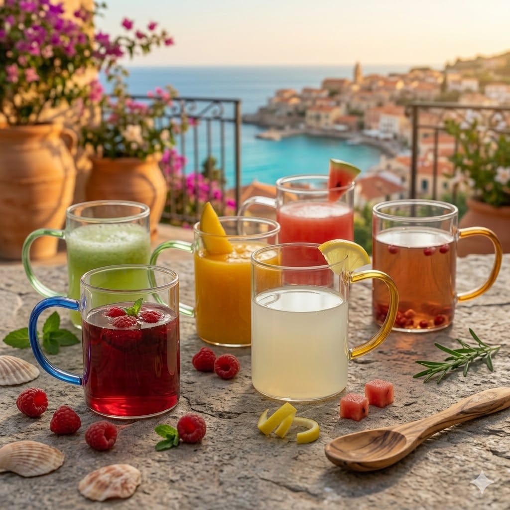 6-Pcs Glass Mug Set